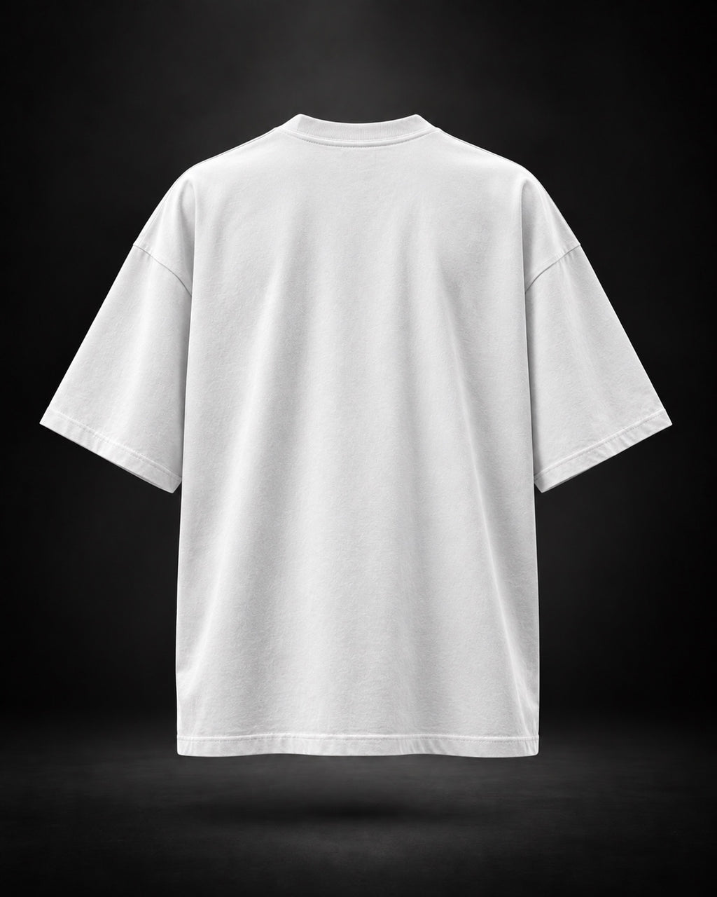 Trendy Fuze Berserk Guts oversized T-shirt in white - back view