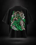 DR. DOOM OVERSIZE T-SHIRT only back design black - Trendy Fuze