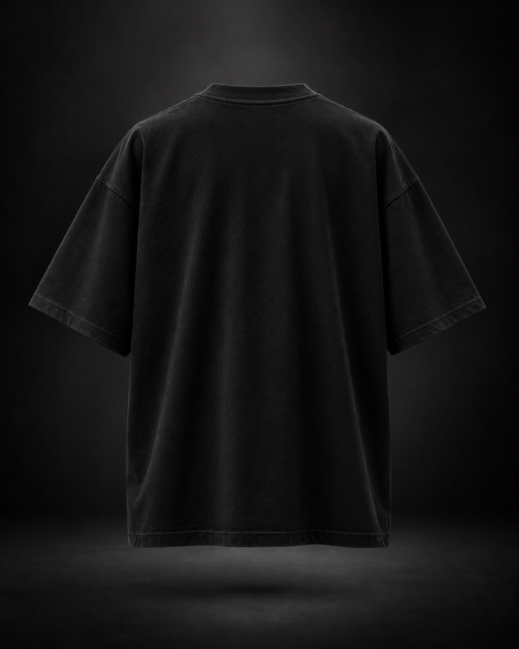 Trendy Fuze Satoru Gojo oversized T-shirt in black - back view