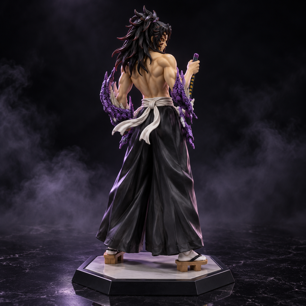 Kokushibo Upper Moon One collectible rear view
